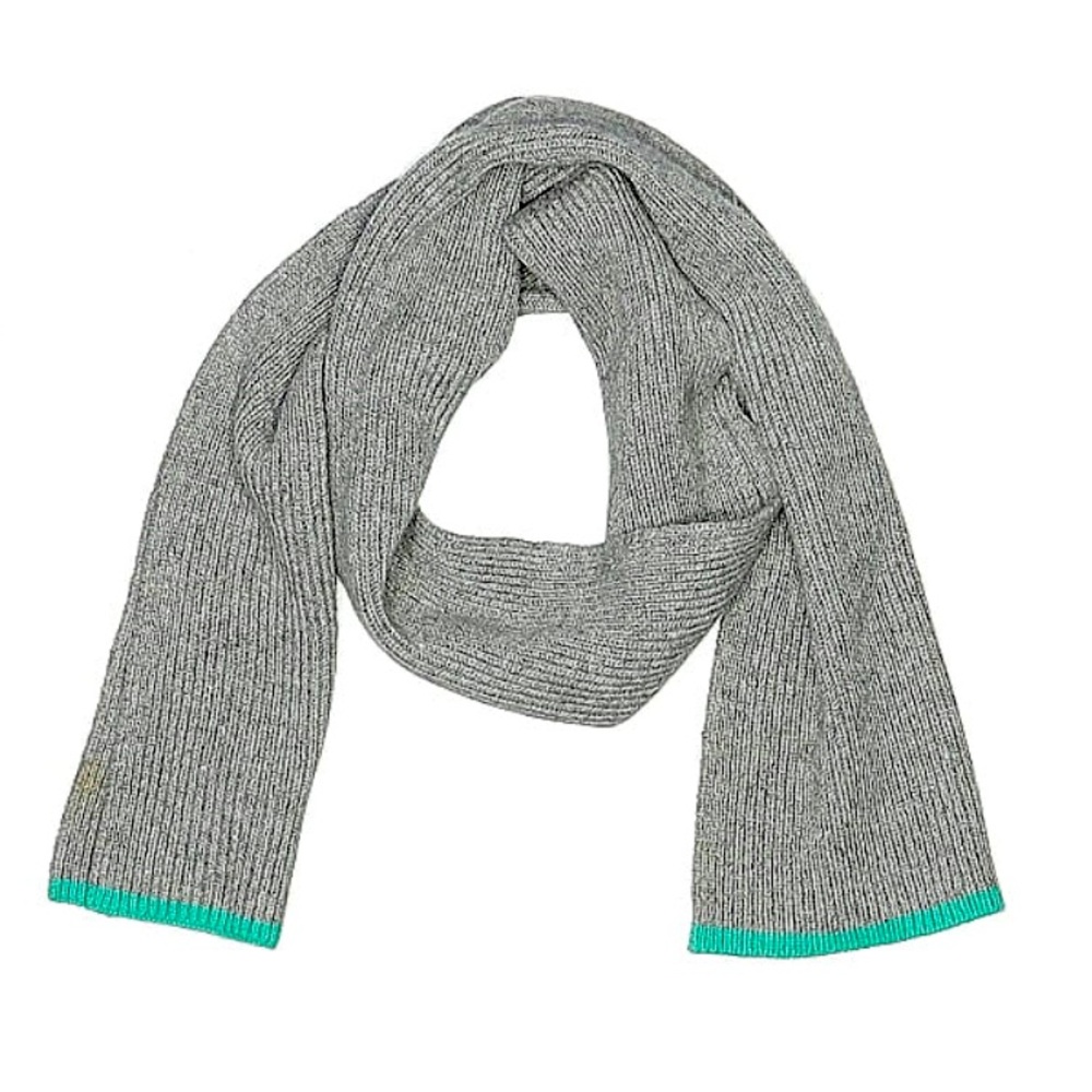 Crewcuts grey cashmere scarf